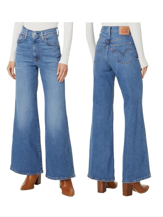 Levi's Denim - Levi's Ribcage Bell Women's Jeans Medium Wash Size 29